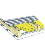 Lewis oplegstrook geluidw. 1000 x 100 x 25 mm pak a 18 stuks