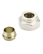 Danfoss aansluitkoppeling St/Cu-buis 3/4" EC x 15 mm inwendig