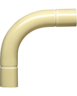 Dyka bocht pvc 19 mm 3/4" creme