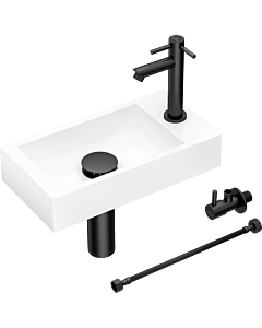 Dynamic Way fonteinset 36 x 18 x 9 cm zwart rechts