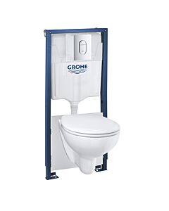 Grohe Bau WC-pack 5-in-1 Rapid SL met geluidiso.set wcl+zitting SC en bed.plaat Arena chroom