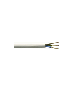 Mantelsnoer VMvL (H05VV-F) wit 4G1 mm2 rol 100 m