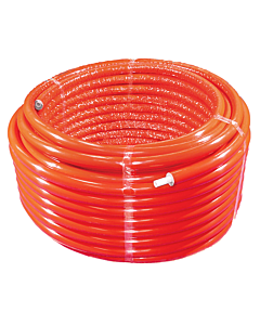 Tigris buis PE-X/Al isol. 13 mm Ø 25 x 2.5 mm rood rol 25 m