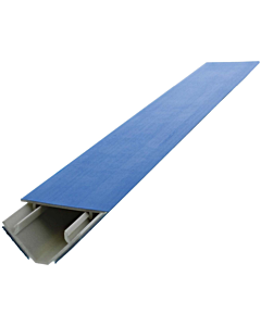 Canalit leidingkoker zelfklevend wit driehoek 15x34x15mm lengte 2 m