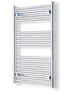 DRL Elegance RVS Recht handoekradiator gepolijst 1200 x 600 mm 480W