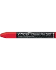 Pica vetkrijt Classic PRO 590 rood Ø 12 x 120 mm 12 stuks