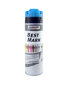 Stanger BestMark markeerverf spuitbus 500 ml neon blauw