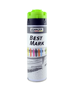 Stanger BestMark markeerverf spuitbus 500 ml neon groen