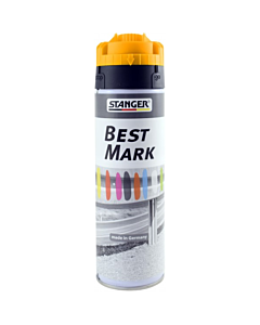 Stanger BestMark markeerverf spuitbus 500 ml neon oranje