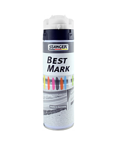 Stanger BestMark markeerverf spuitbus 500 ml wit