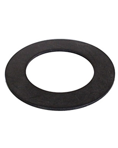 De Beer rubberring vlak 1.1/4" 62 x 42 x 2 mm zwart