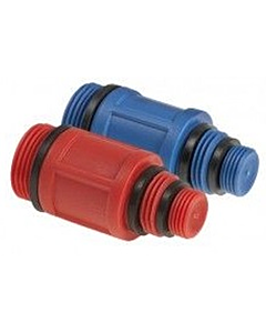 Bonfix bouwstop 3/8" + 1/2" + 3/4" rood en blauw