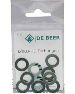 De Beer HD-ring 11 x 18 x 2.0 mm 1/2" 10 stuks