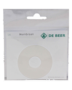 De Beer membraan 20.5 x 58 x 3.0 mm 40° shore A voor Jomo