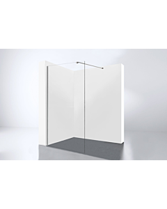 Best Design Dalis inloopdouche Chroom  700 Nano-glas 8mm