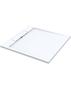 Best-Design Decent douchebak Just-Solid  90 x 90 x 3.5 cm mat wit