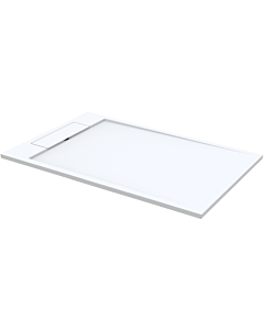 Best-Design Decent douchebak Just-Solid 180 x 90 x 4.5 cm mat wit