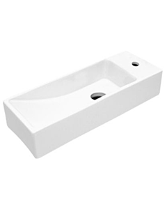 Best-Design Queen fontein 38 x 14 x 8 cm rechts glans wit