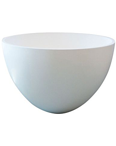 Best-Design Eco waskom opbouw Just-Solid Ø 42 x 26 cm glans wit