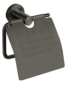 Best-Design Moya toiletrolhouder met klep gunmetal