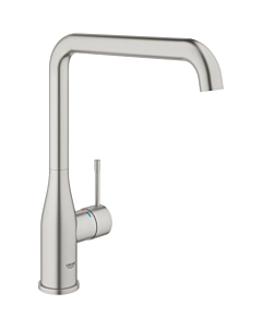 Grohe Essence New keukenmengkraan hoge uitloop supersteel