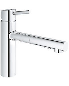 Grohe Concetto keukenmengkraan medium met uittrekb.douche chroom