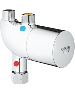 Grohe Micro onderbouwthermostaat 3/8" chroom