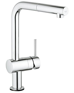 Grohe Minta Touch elek.keukenmgkn hoge L-uitl. uittrek.douche chroom