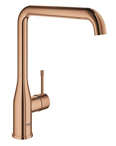 Grohe Essence New keukenmengkraan hoge uitloop warm sunset