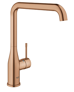 Grohe Essence New keukenmengkraan hoge uitloop warm sunset geb.