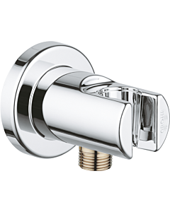 Grohe Relexa wandaansluitbocht met houder 1/2" bu.dr. chr.