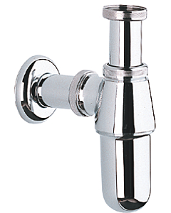 Grohe bekersifon 1.1/4"  met rozet chr.