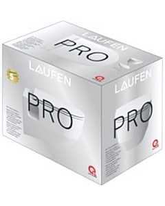 Laufen Pro Pack wandcloset rimless met niches en closetzitting SC