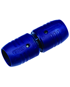 Tigris SmartFIX PPSU koppeling blauw 20 mm insteek 2 stuks