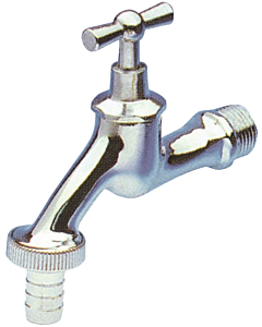 Best-Design tapkraan 1/2" bu.dr. incl. slangwartel chroom