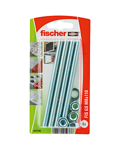 Fischer draadstang FIS GS M  8 x 110 K 4 stuks