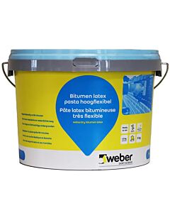 Weber Dry bitumen latex multidichtingspasta bus 5 kg