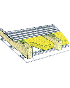 Lewis oplegstrook geluidw. 1000 x 100 x 25 mm pak a 18 stuks