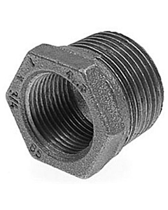 Nefit Industrial verloopring nr.241 zwart 1.1/2" bu.dr. x 1.1/4" bi.