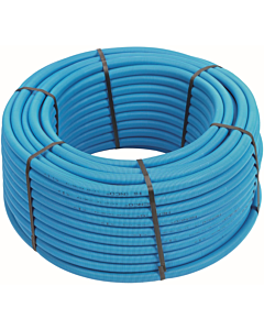 Henco Standard buis met mantel Ø 14 x 2 mm rol  50 m blauw