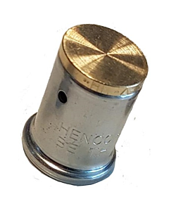 Henco Messing eindstop 16 mm pers