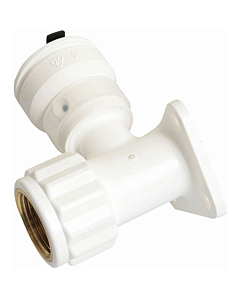 Henco Vision Sanitair muurplaat 16 mm push-fit x 1/2" bi.dr.