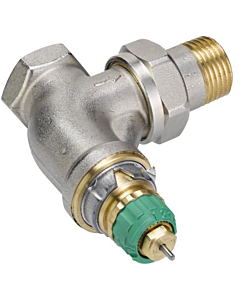 Danfoss afsluiter RA-DV Dynamic Valve DN15 1/2" haaks verkort