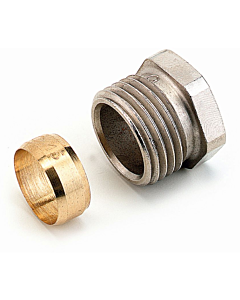 Comap knelset 824RMC 1/2" bu.dr. x 15 mm biconisch nikkel