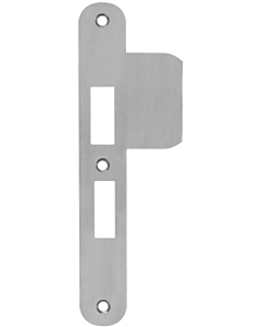 AXA sluitplaat vh-slot PC55 Links rvs afgerond verlengde lip