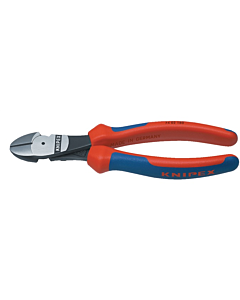 Knipex kracht-zijsnijtang 7402 kunststof 180 mm