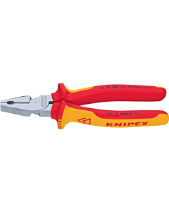 Knipex kracht-combinatietang VDE 0206 180 mm