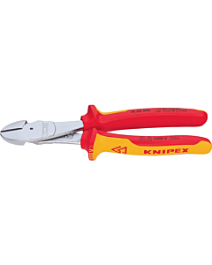 Knipex kracht-zijsnijtang VDE 7406 180 mm