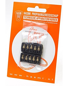 Hasmi vuursteentjes 3 mm 10 stuks