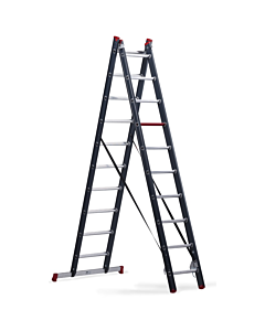 Altrex Atlantis 2-delige reformladder 2 x 10 sporten